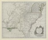Partie meridionale de la Louisiane, avec la Floride, la Caroline et la Virginie